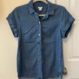 J Crew Denim Short sleeve